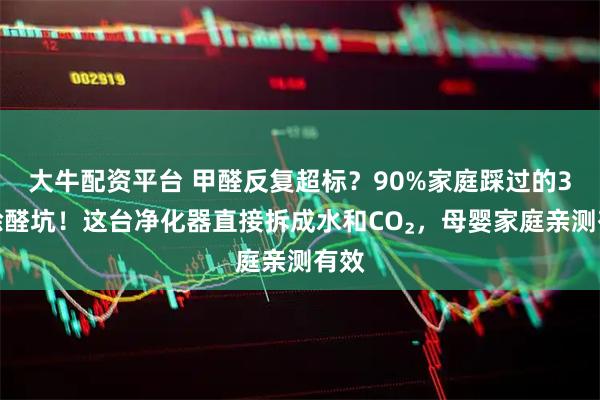 大牛配资平台 甲醛反复超标?90%家庭踩过的3个除醛坑!这台净化器直接拆成水和CO₂,母婴家庭亲测有效